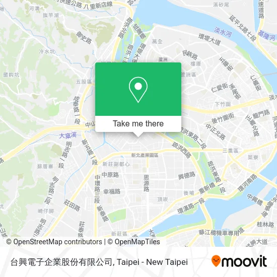 台興電子企業股份有限公司 map