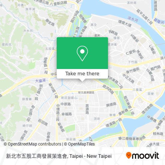 新北市五股工商發展策進會 map