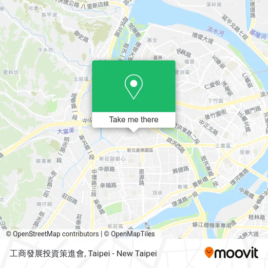工商發展投資策進會地圖