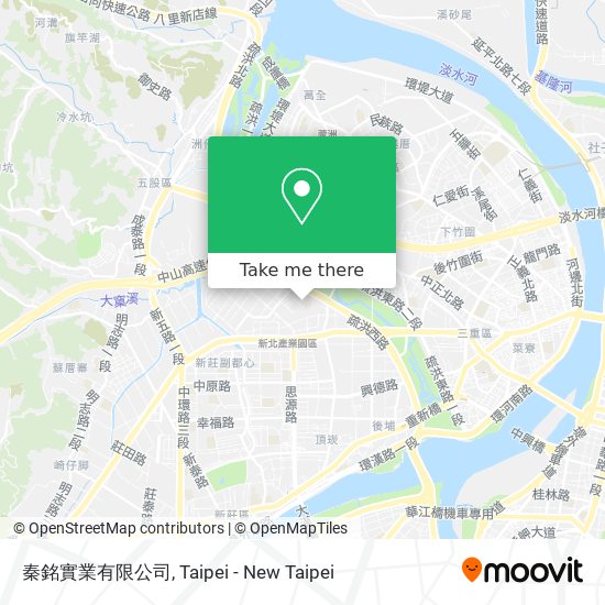 秦銘實業有限公司 map