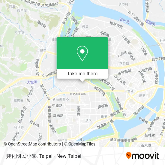 興化國民小學地圖
