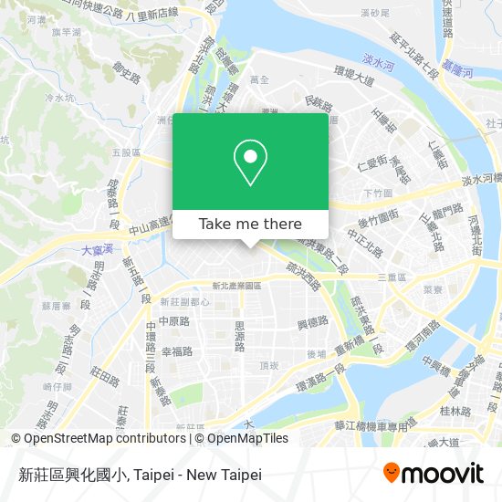 新莊區興化國小 map