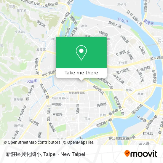 新莊區興化國小 map
