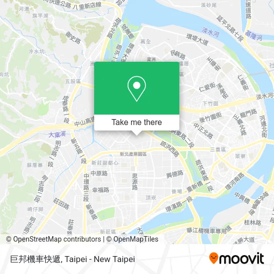 巨邦機車快遞地圖