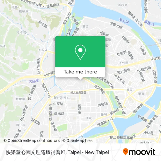 快樂童心園文理電腦補習班地圖