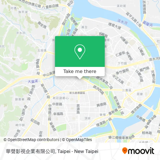 華聲影視企業有限公司 map