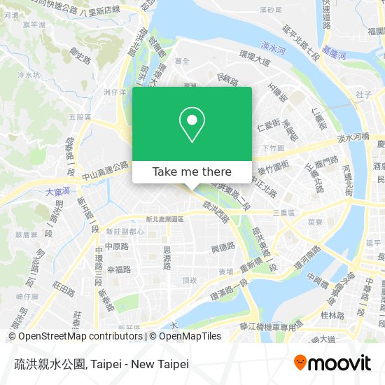 疏洪親水公園 map