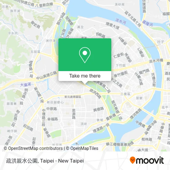 疏洪親水公園地圖
