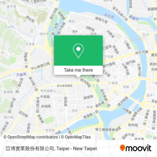 亞博實業股份有限公司地圖