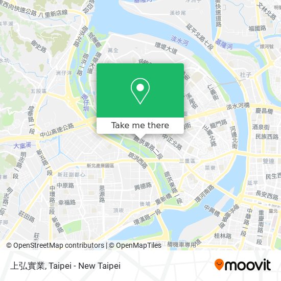 上弘實業 map