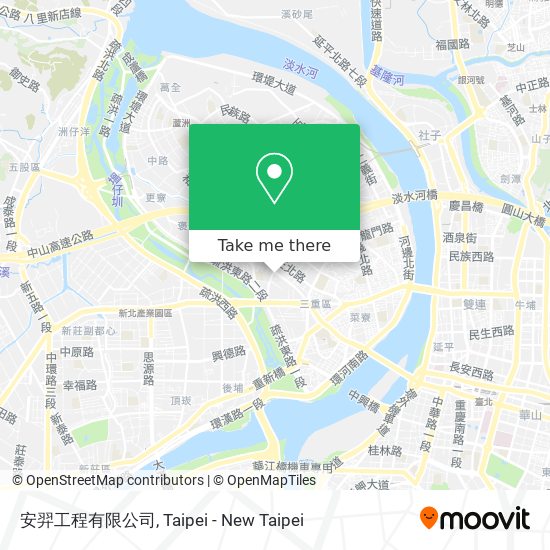 安羿工程有限公司 map