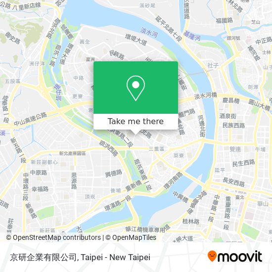 京研企業有限公司地圖