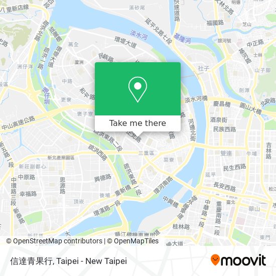 信達青果行 map