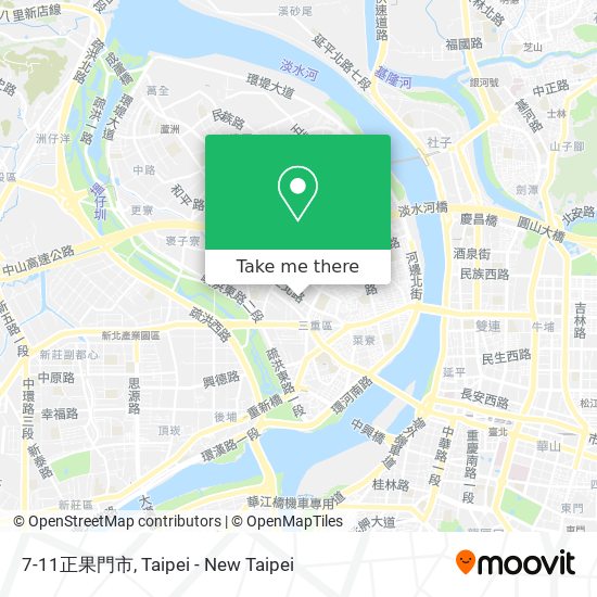 7-11正果門市 map