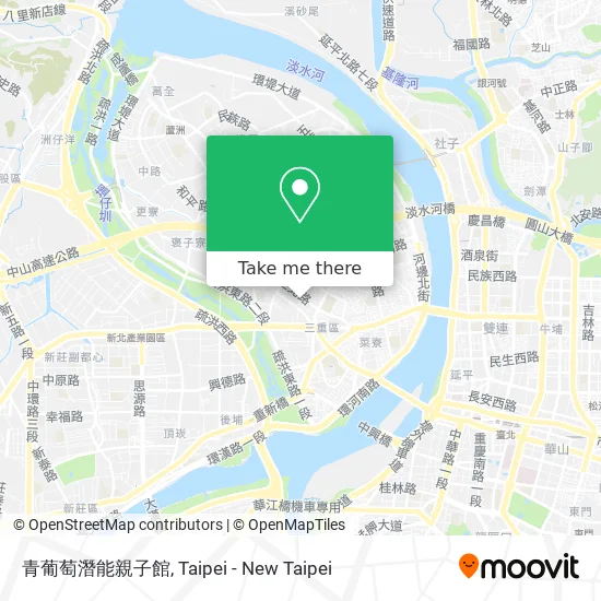 青葡萄潛能親子館地圖