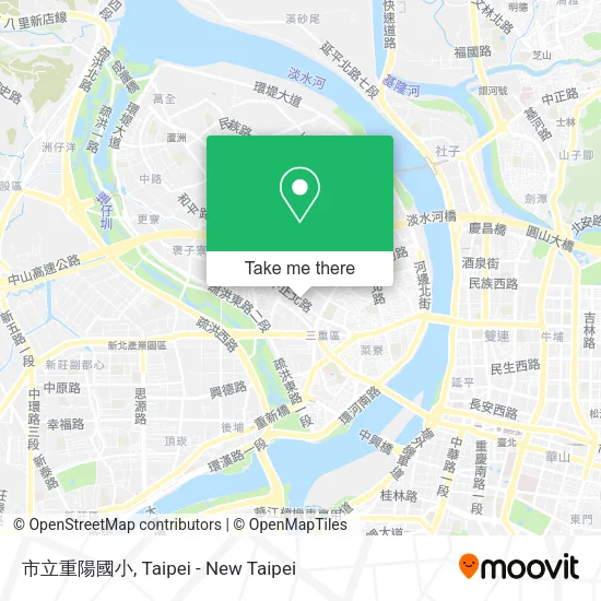 市立重陽國小地圖