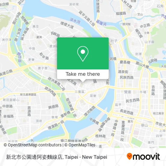 新北市公園邊阿姿麵線店 map