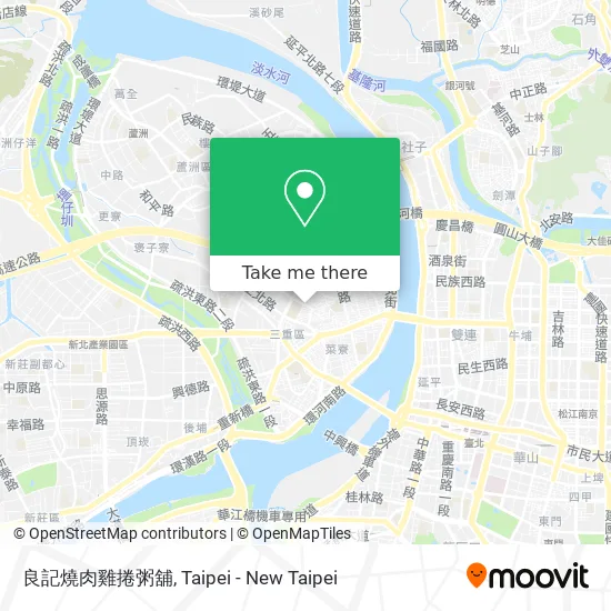 良記燒肉雞捲粥舖地圖