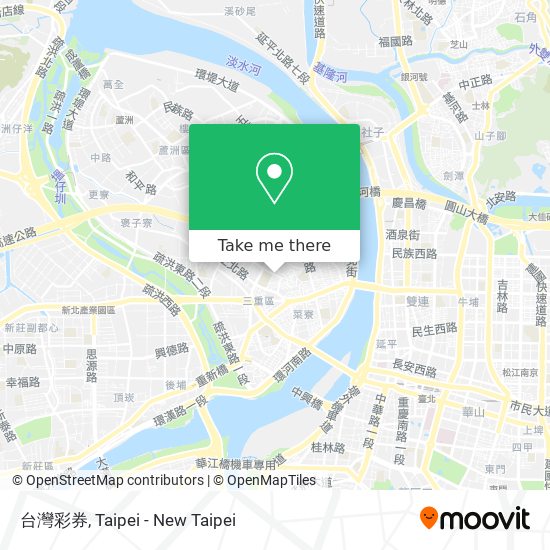 台灣彩券 map