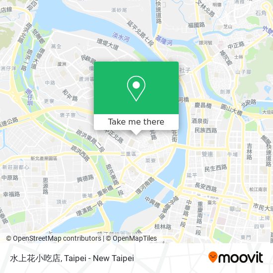水上花小吃店 map