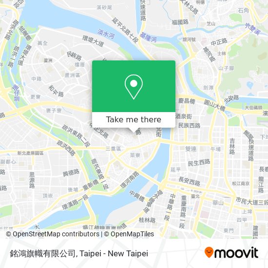 銘鴻旗幟有限公司 map