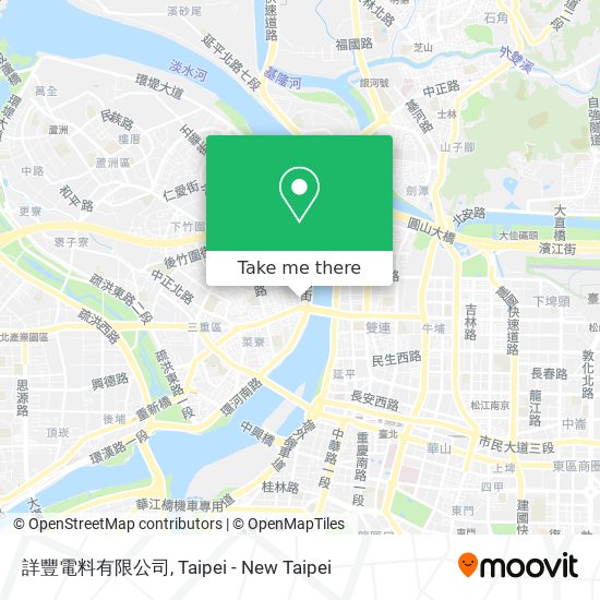 詳豐電料有限公司地圖