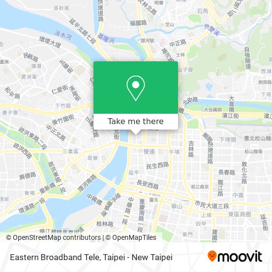 Eastern Broadband Tele map