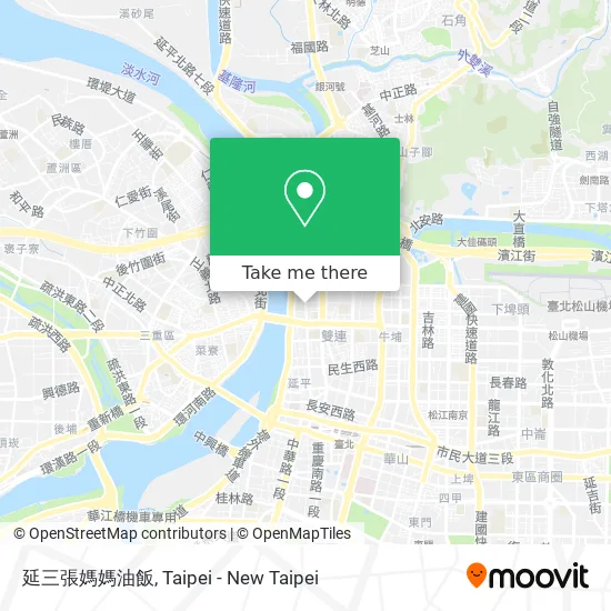 延三張媽媽油飯地圖