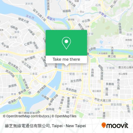 赫芝無線電通信有限公司 map