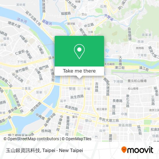 玉山銀資訊科技 map