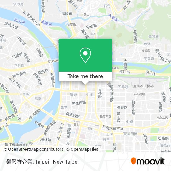 榮興祥企業 map