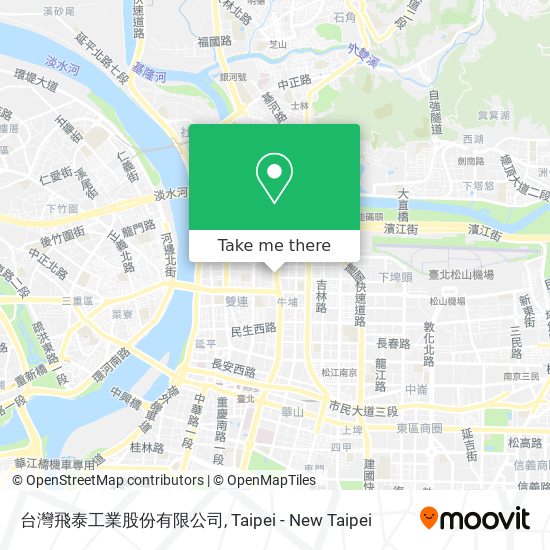 台灣飛泰工業股份有限公司 map