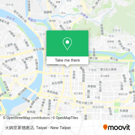 火鍋世家德惠店地圖