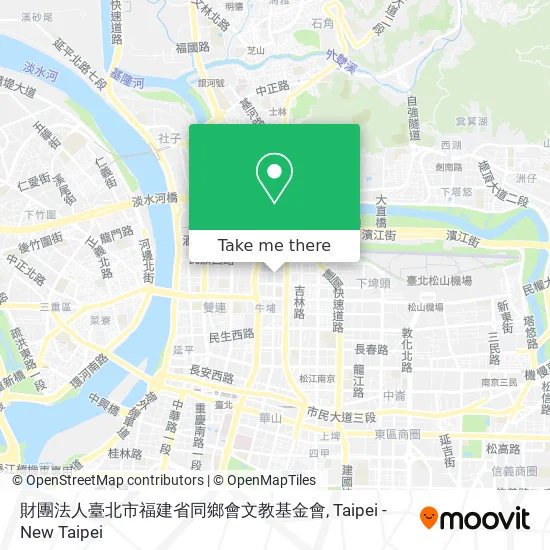 財團法人臺北市福建省同鄉會文教基金會 map