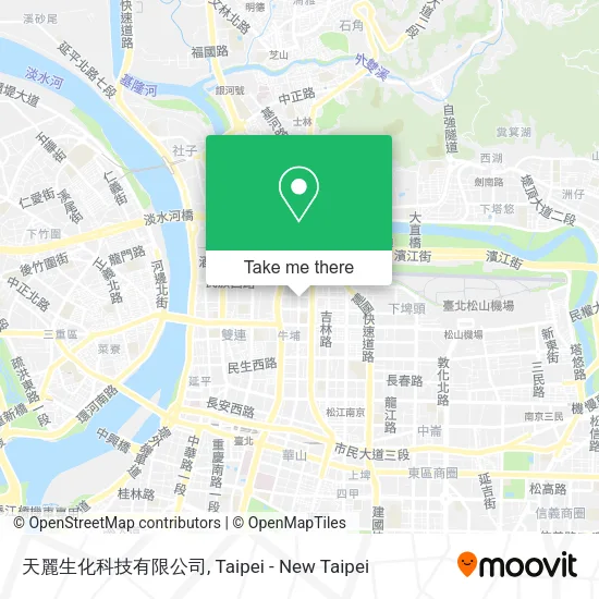 天麗生化科技有限公司 map