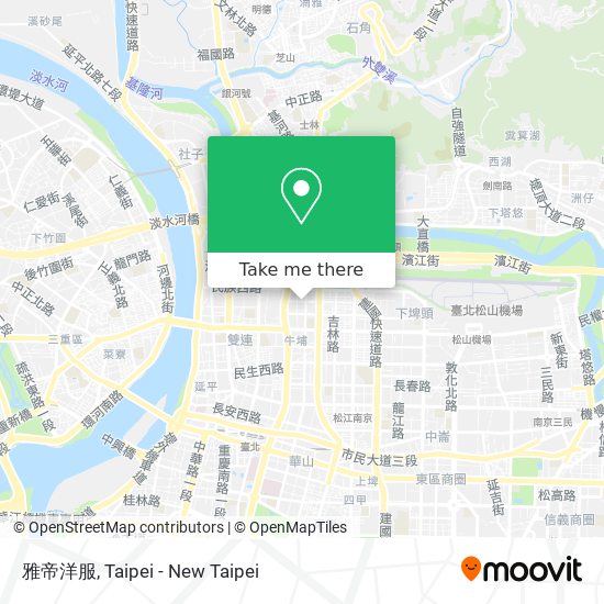 雅帝洋服 map