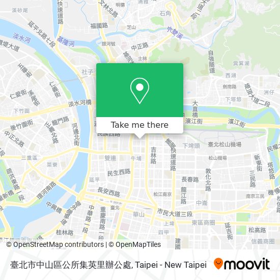 臺北市中山區公所集英里辦公處 map