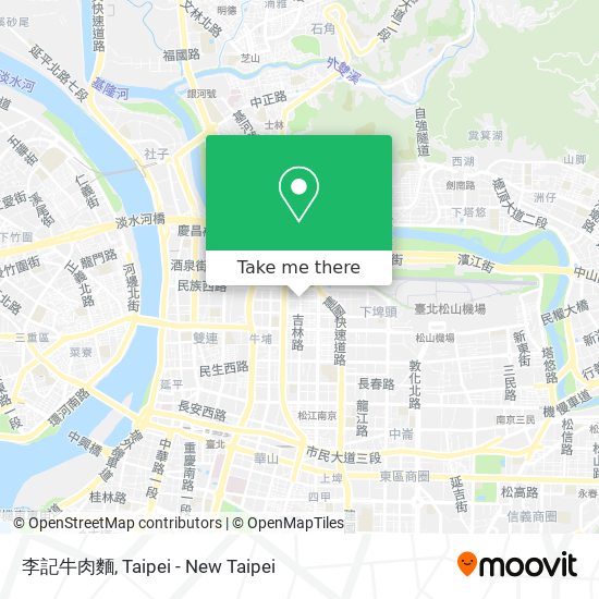 李記牛肉麵 map
