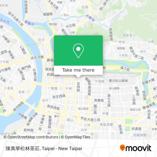 陳萬華松林茶莊地圖