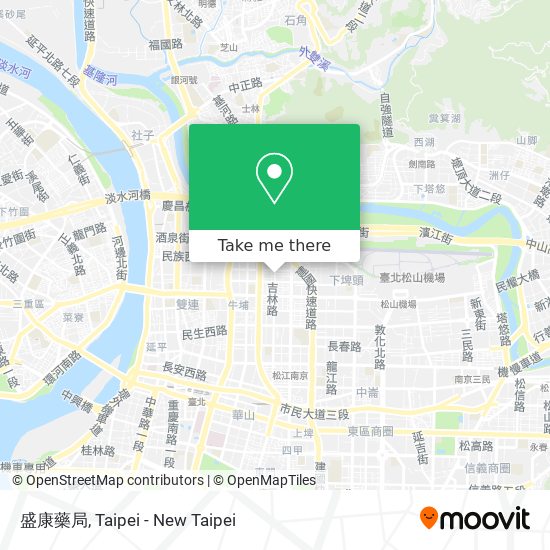 盛康藥局 map