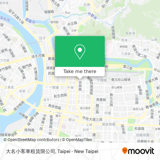 大名小客車租賃限公司 map
