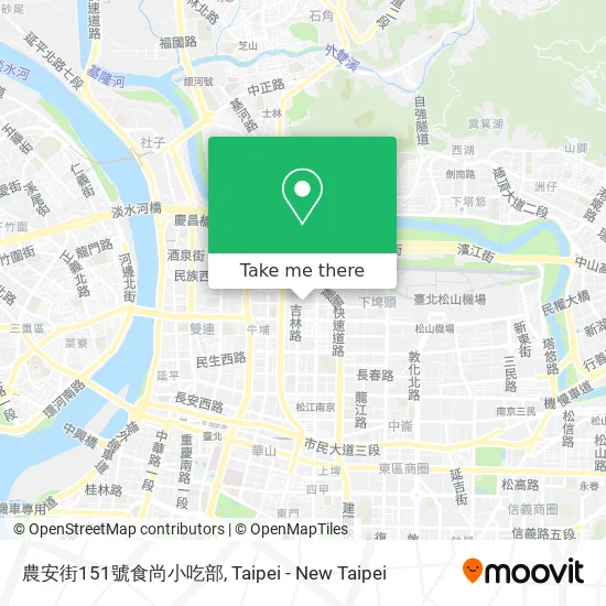 農安街151號食尚小吃部 map