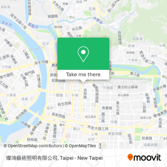 燦鴻藝術照明有限公司 map