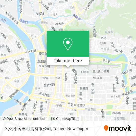 宏俐小客車租賃有限公司 map