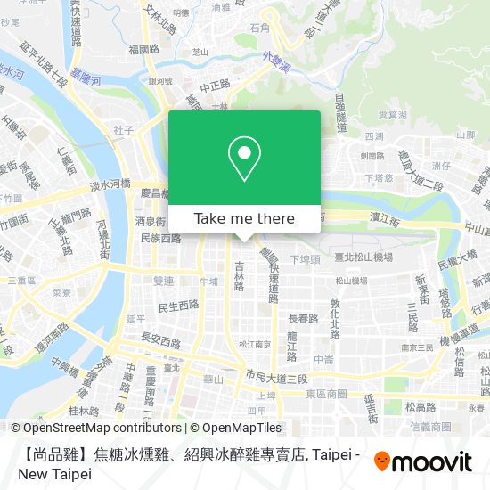 【尚品雞】焦糖冰燻雞、紹興冰醉雞專賣店 map