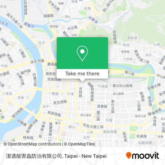 潔適能害蟲防治有限公司 map