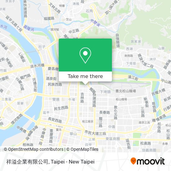 祥溢企業有限公司 map