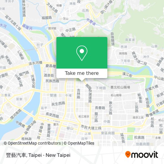 豐藝汽車 map