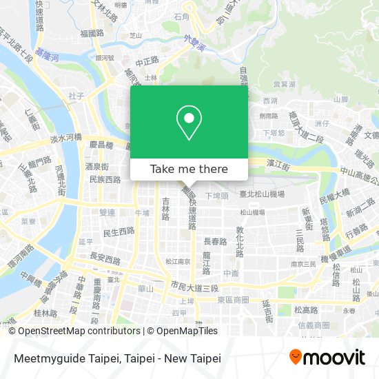 Meetmyguide Taipei map