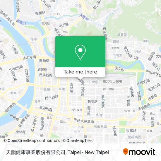 天韻健康事業股份有限公司 map